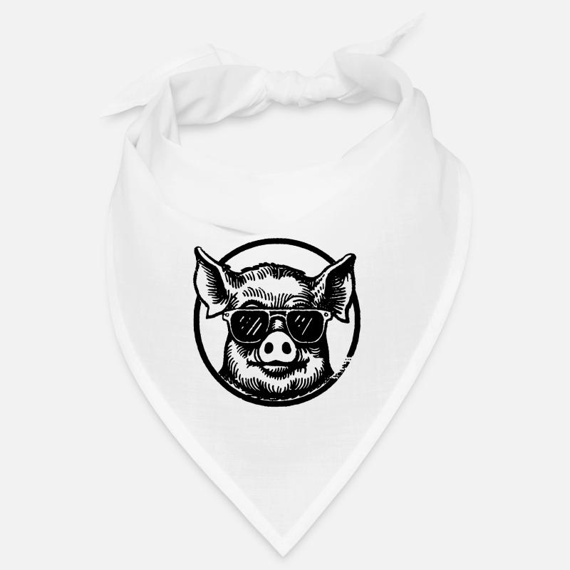 Cochon Cochon - Bandana - blanc