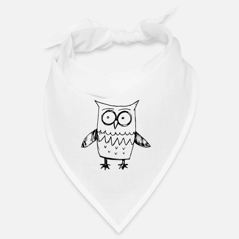 Eule Eulen Vogel Bandana