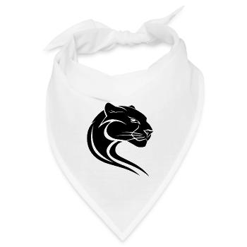 Panther - Bandana - Weiß - Vorne