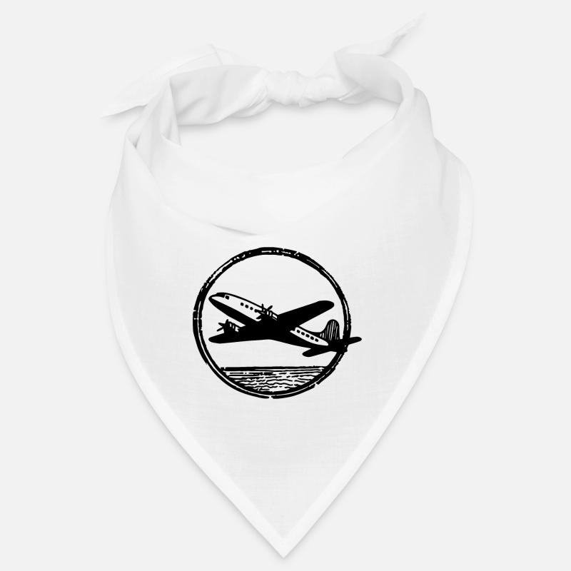 Flugzeug Pilot Flugplatz Flugsport Bandana