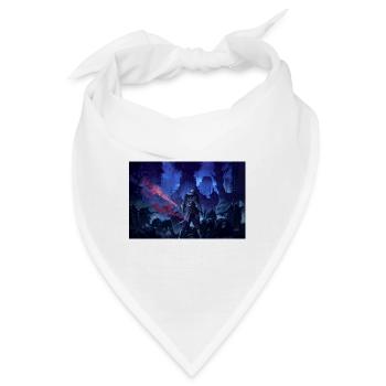 Der Friedhof - Bandana - Weiß - Vorne