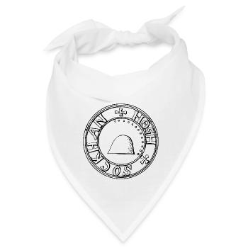 Hoch - Bandana - Weiß - Vorne
