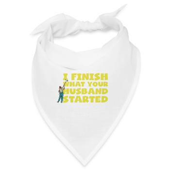 Maler und Lackierer, der Beste und Nervigste Beruf - Bandana - Weiß - Vorne