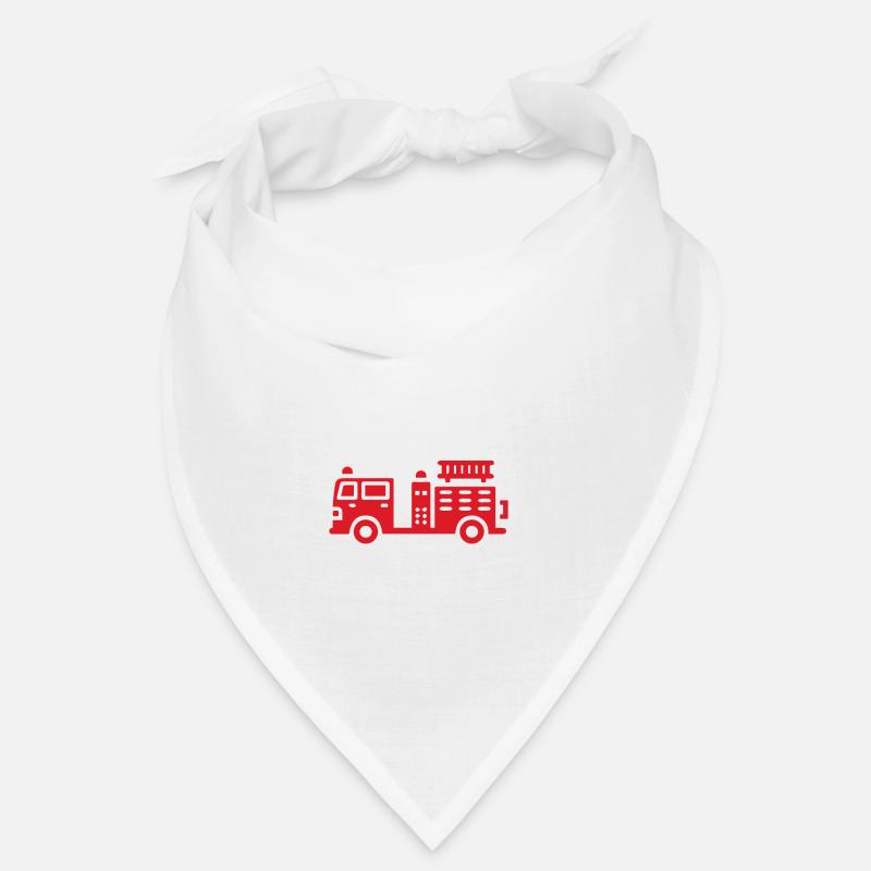 Pompier À La Retraite - Bandana - blanc