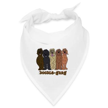 Doodle Gang - Bandana - Weiß - Vorne