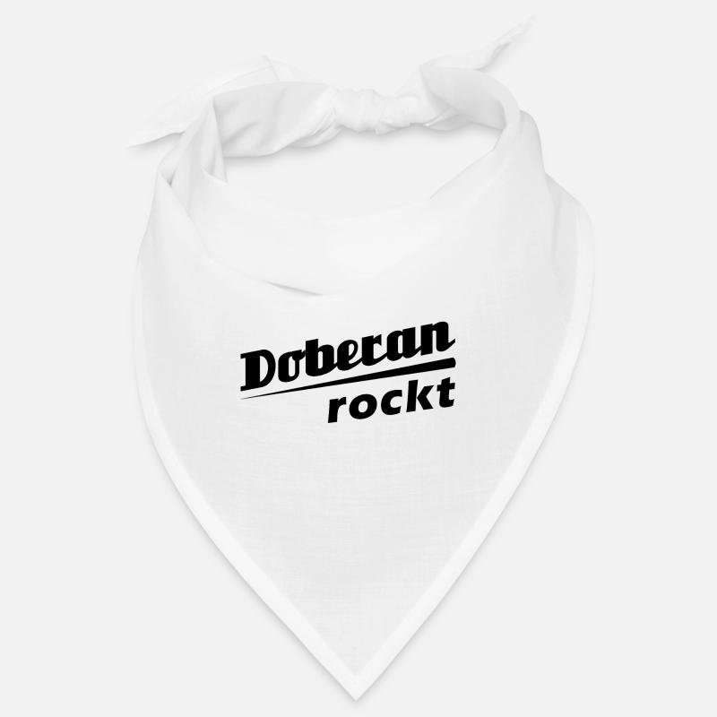 Doberan rockt - Textdesign mit Stadtnamen Bandana
