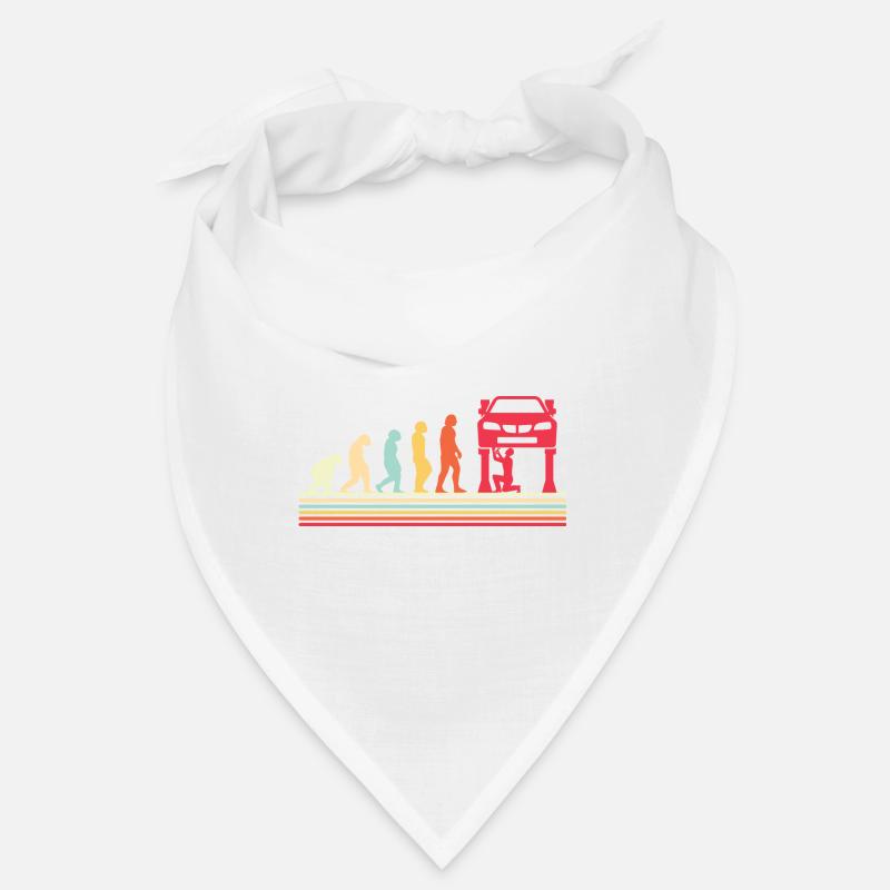 KFZ Mechaniker Autowerkstatt Schrauber Evolution Bandana