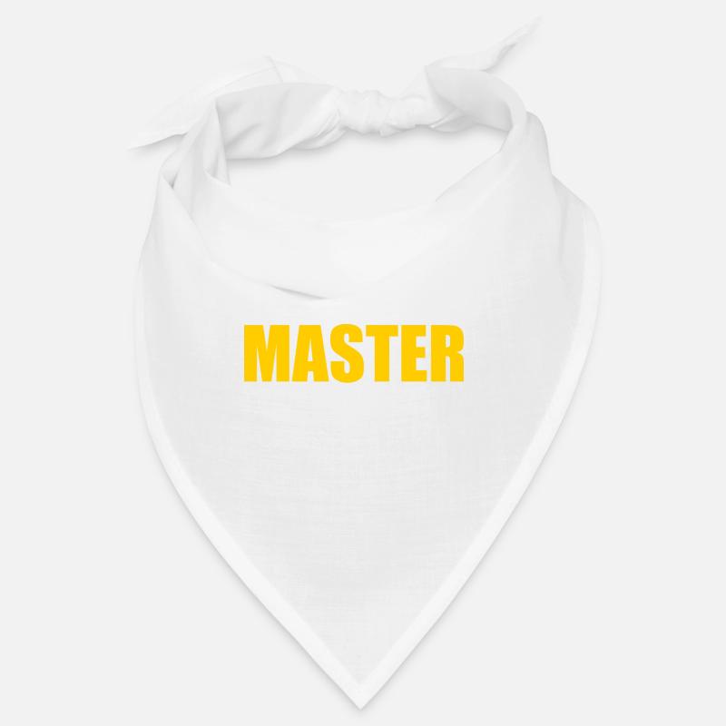 Master Prüfung Mastertitel Geschenk Bandana