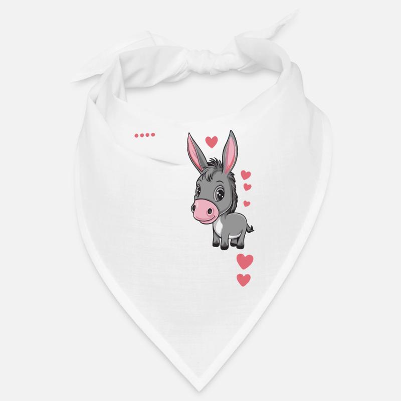 Esel Eselchen Maultier Muli Bandana