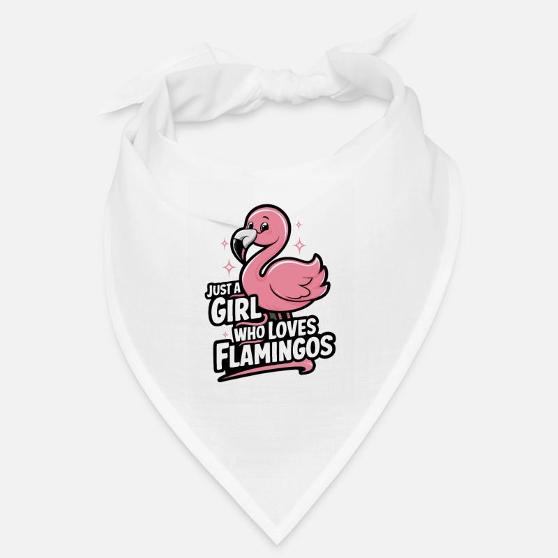 Flamingo Tier Rosa Bandana