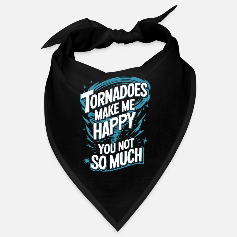 Tempête à la poursuite de la tornade Météorologue de tempête Bandana