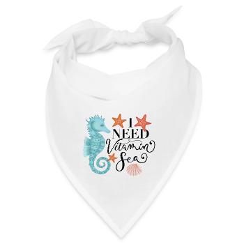 Vitamin Sea - Bandana - Weiß - Vorne