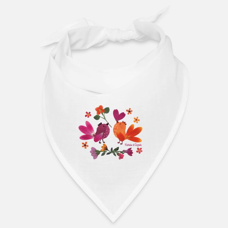 Oiseaux en fleurs Bandana