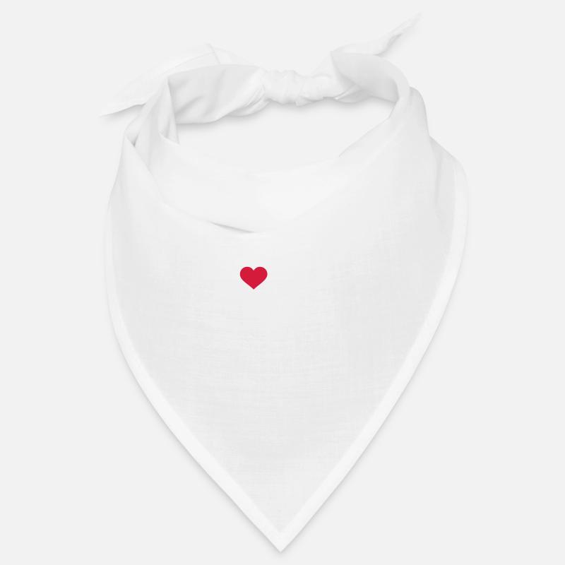 malinois - Bandana - blanc