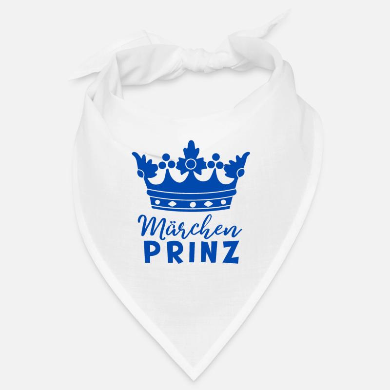 Märchenprinz mit Krone Bandana