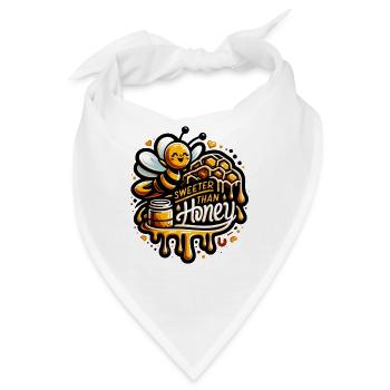 Sweeter than Honey - Bandana - Weiß - Vorne