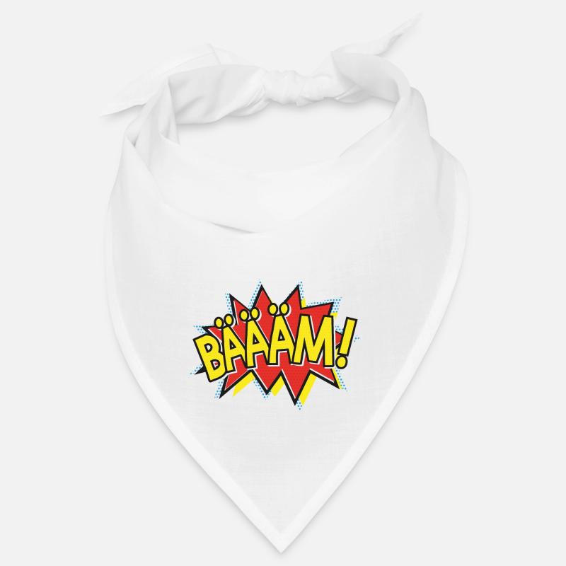 BÄÄÄM Comic Strip Action Bubble - Pop-Art Style Bandana