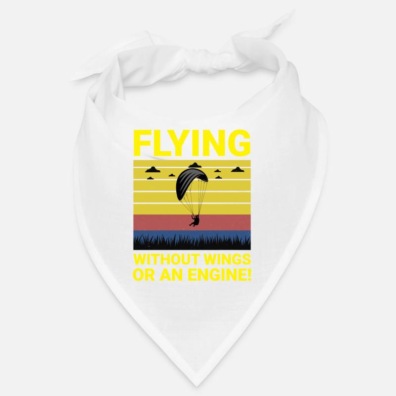 Gleitschirmpilot Gleitschirm Abenteuer Fliegen Bandana