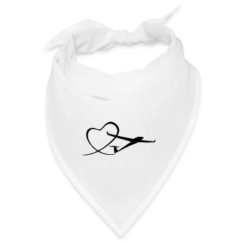 gliding - Bandana - Weiß - Vorne
