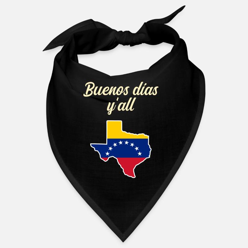 Venezolanisch-texanisches Design für Einwanderer Bandana