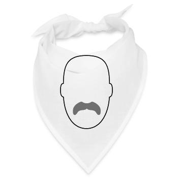 Walrus Beard 2 - Bandana - Weiß - Vorne
