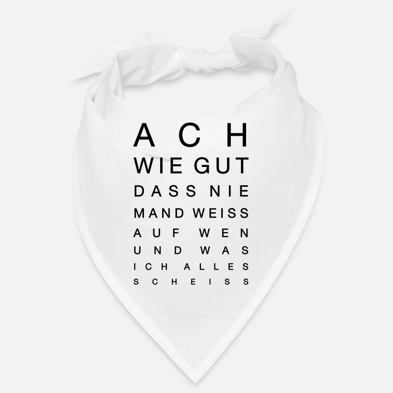 Vision Test - oh how good ... Bandana