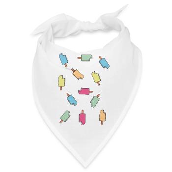 Eis am Stiel - Bandana - Weiß - Vorne