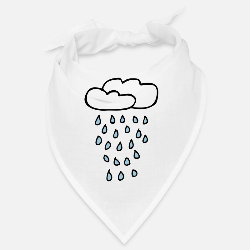 nuage de pluie Bandana