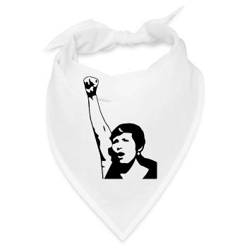 Feminismus - Bandana - Weiß - Vorne