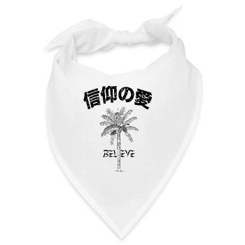 love of faith - Bandana - Weiß - Vorne