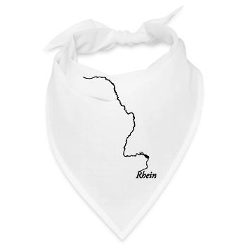 Rhein - Bandana - Weiß - Vorne