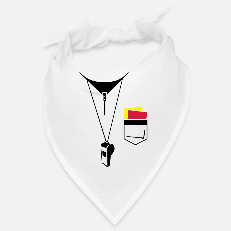 Referee - Football - Map and whistle Bandana