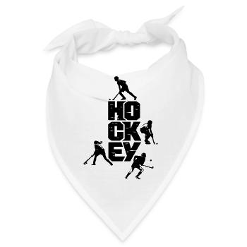 Hockey Kids - Bandana - Weiß - Vorne