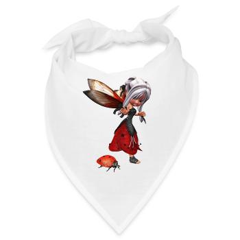 Ladybug Fairy - Bandana - Weiß - Vorne