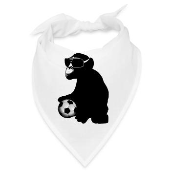 soccer monkey - Bandana - Weiß - Vorne
