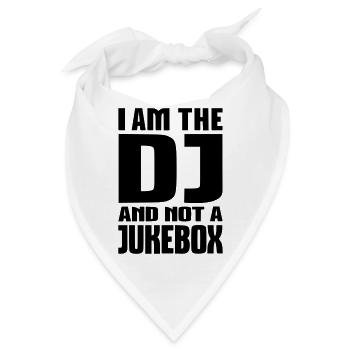 DJ Jukebox - Bandana - Weiß - Vorne