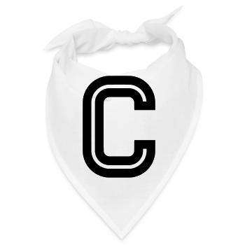 C - Bandana - Weiß - Vorne