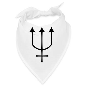 neptun - Bandana - Weiß - Vorne