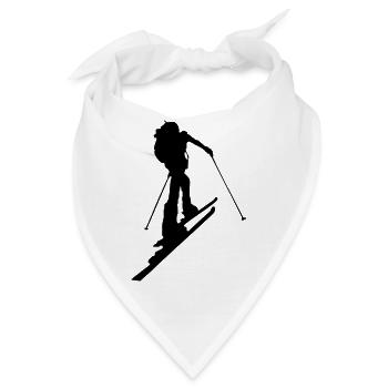 Ski touring - Bandana - Weiß - Vorne