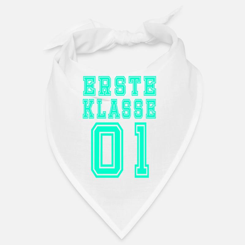 Erste Klasse Einschulung Schulanfang Schulkind Bandana