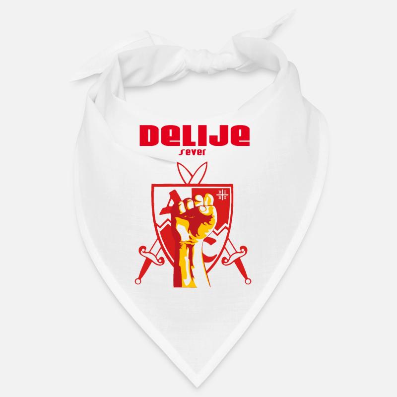 Delije Sever 1989 - Bandana - Weiß