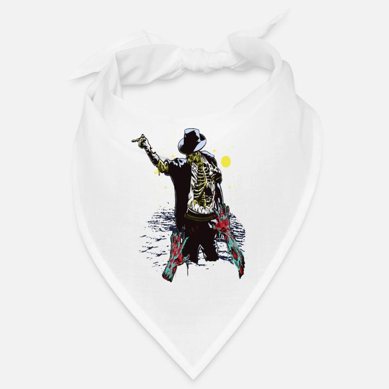 Zombie King Pop Halloween Bandana