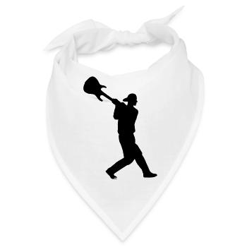 rock - Bandana - Weiß - Vorne