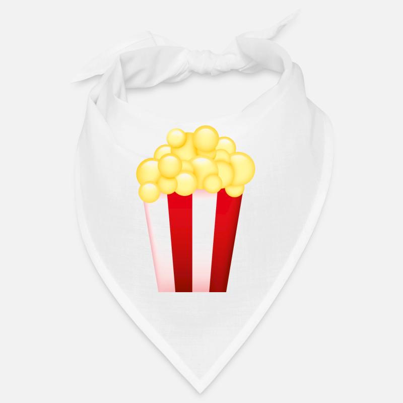 Smiley Popcorn Bandana
