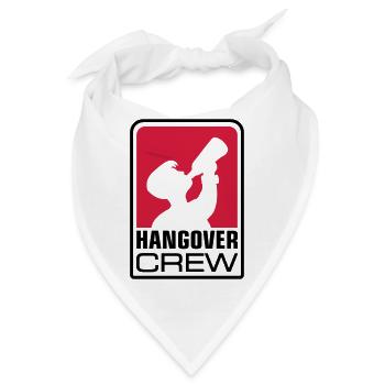 hangover crew logo - Bandana - Weiß - Vorne
