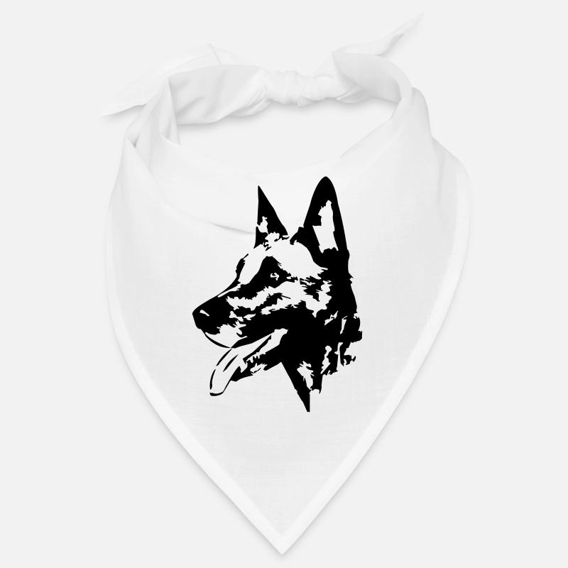 Malinois head Bandana
