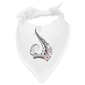 Tatoo Art 5 - Bandana - Weiß - Vorne