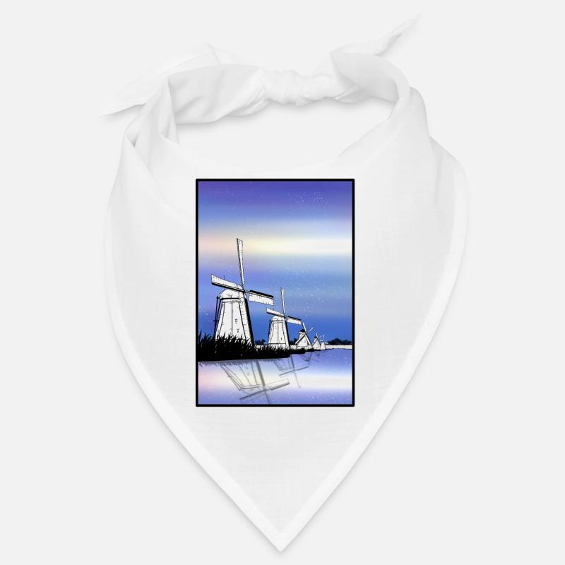 Moulins à vent de Kinderdijk Bandana