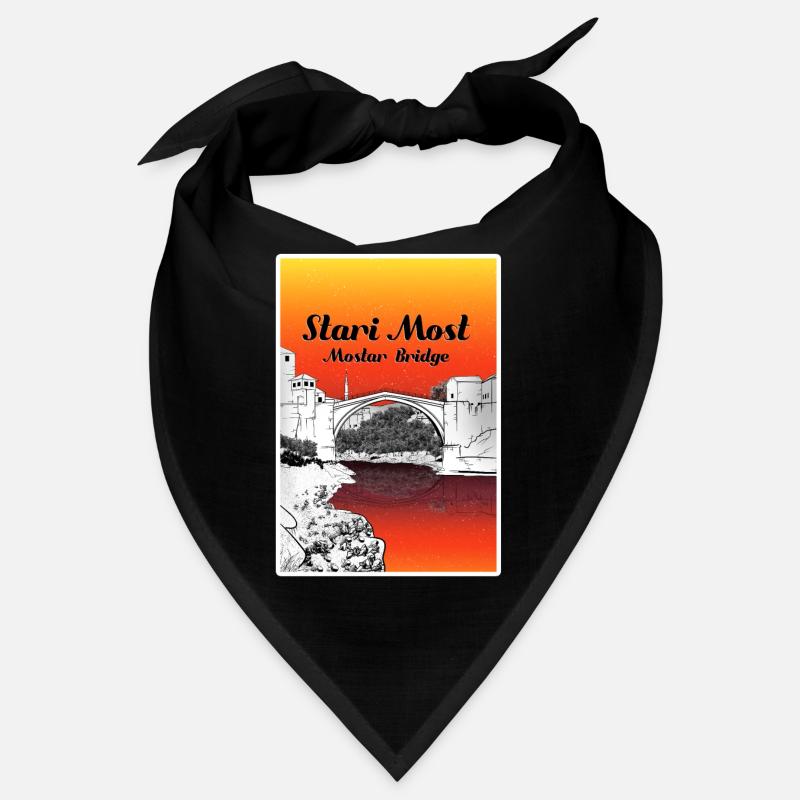 Stari Most Mostar Bridge Bandana