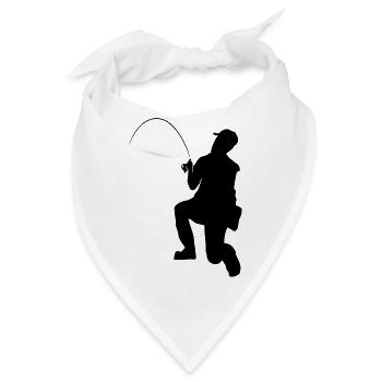 Biegen Angelrute - Bandana - Weiß - Vorne